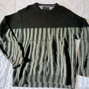 Tommy Hilfiger Olive Crewneck Sweater